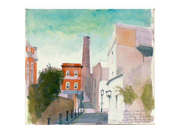 New End | A cold cold day in Hampstead