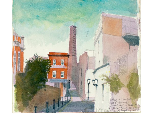 New End | A cold cold day in Hampstead